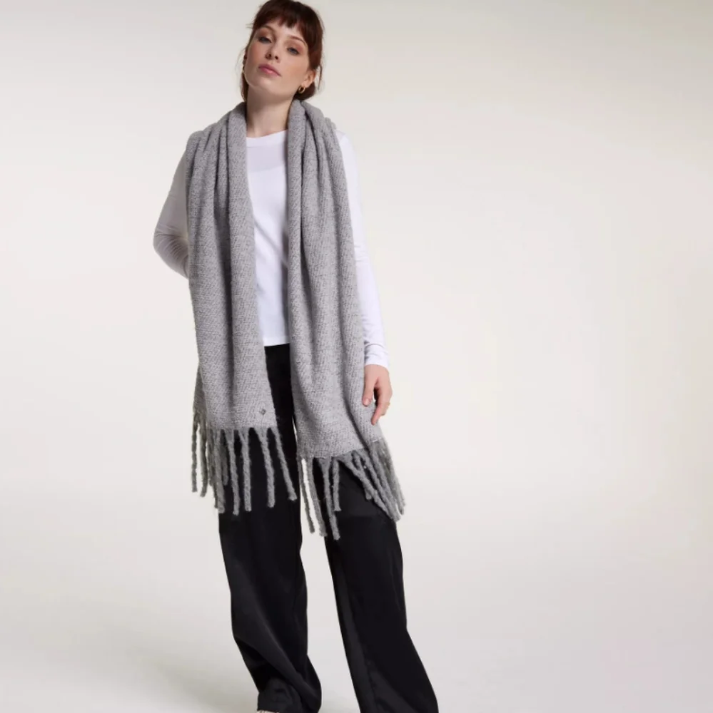 CALIA Boucle Fringe Scarf